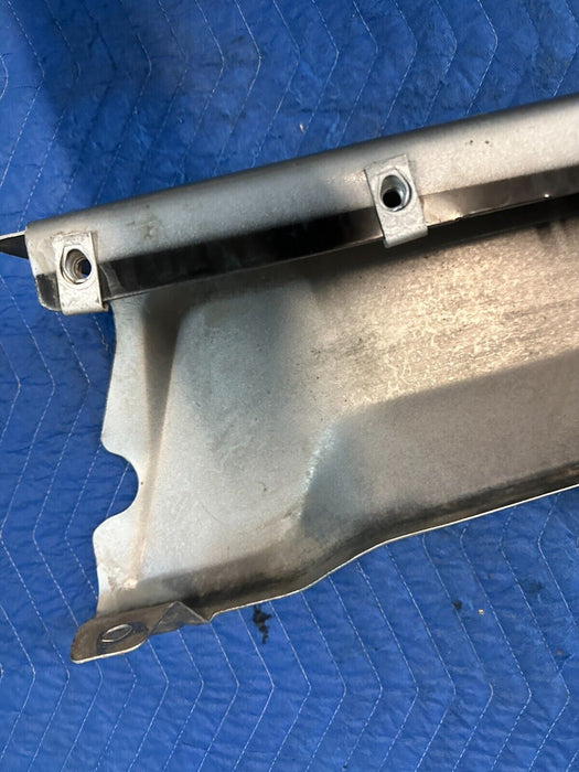 2017 2022 FORD F250 F350 REAR LEFT BUMPER CORNER (JS) ICONIC SILVER ~SCRATCHES~