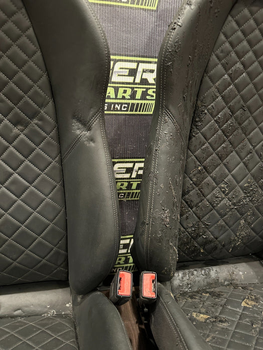 2017 2021 AUDI R8 PLUS OEM GENUINE DIAMOND STITCHED LEFT RIGHT SEATS ~DAMAGE~