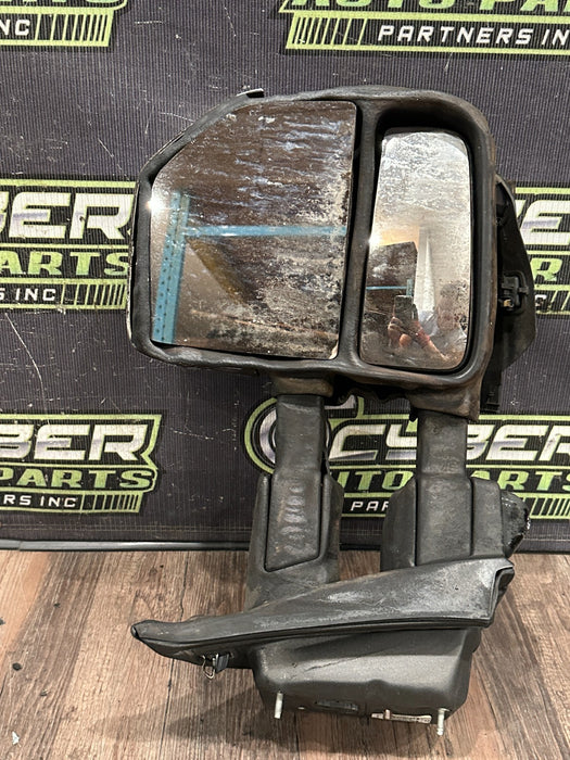 2017-2022 FORD F250 F350 F450 XLT PASSENGER RIGHT TOW MIRROR OEM ~FIRE DAMAGE~