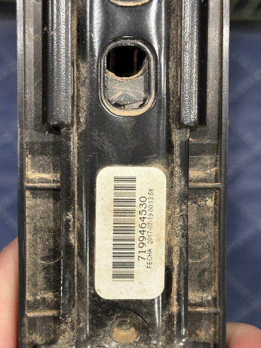 2017 FORD F250 F350 F450 LARIAT LEFT SEATBELT ADJUSTER BRACKET BLACK ~WEAR ~