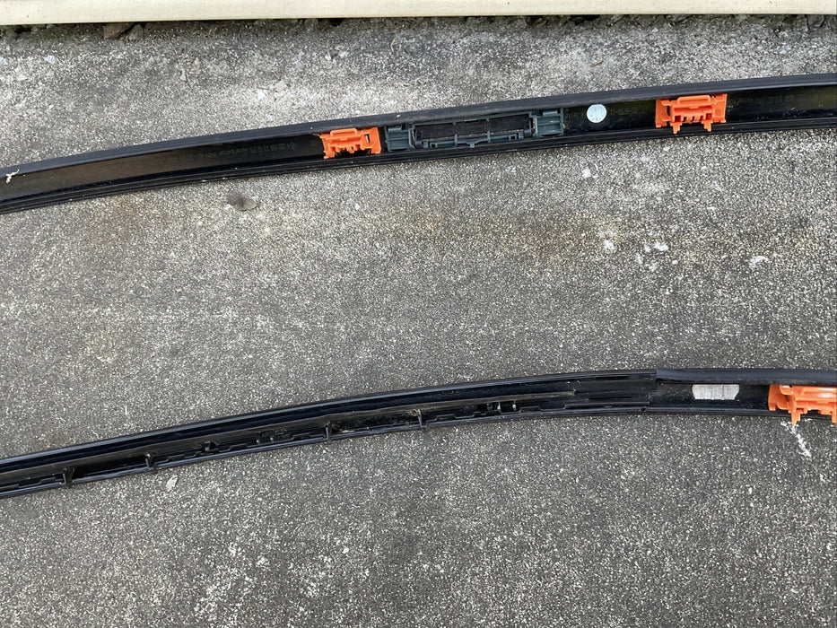 2014-2017 MERCEDES S550 W222 RIGHT LEFT PAIR TOP ROOF TRIM MOULDING A2226900262