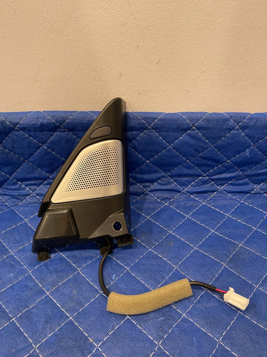 2017 INFINITI Q50 RED SPORT FRONT LEFT RIGHT DOOR TWEETER SPEAKER COVER OEM