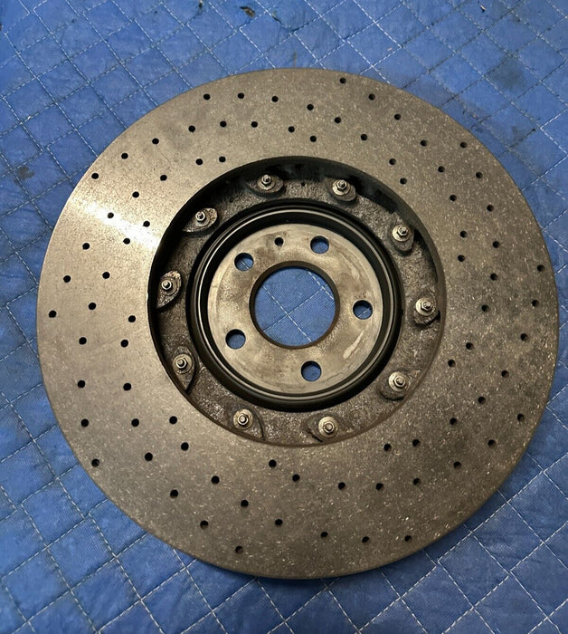 2017 2018 2020 2021 2022 2023 AUDI R8 PLUS FRONT LEFT CARBON CERAMIC ROTOR OEM