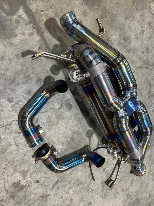 2017 - 2023 Audi R8 Titanium AFD F1 Valved Exhaust System