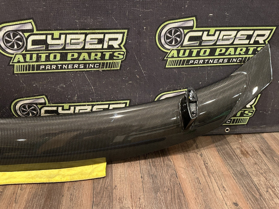 2017-2023 AUDI R8 CARBON FIBER SPOILER WING MINT OEM GENUINE *FULLY PPF