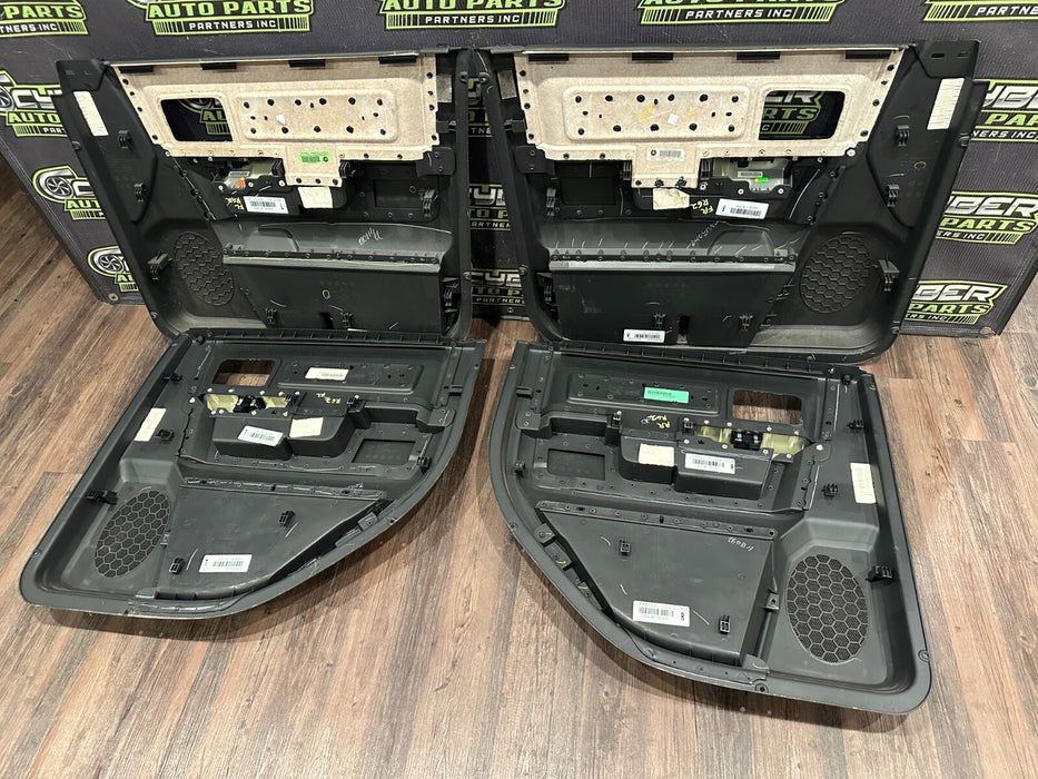 2012 DODGE RAM 3500 MEGA CAB FRONT REAR LEFT RIGHT DOOR PANEL SET OF 4 ~READ~