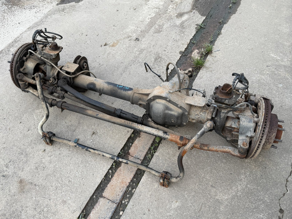 2017 - 2022 FORD F250 F350 FRONT AXLE ASSEMBLY 4X4 3.55 RATIO 65K MILES