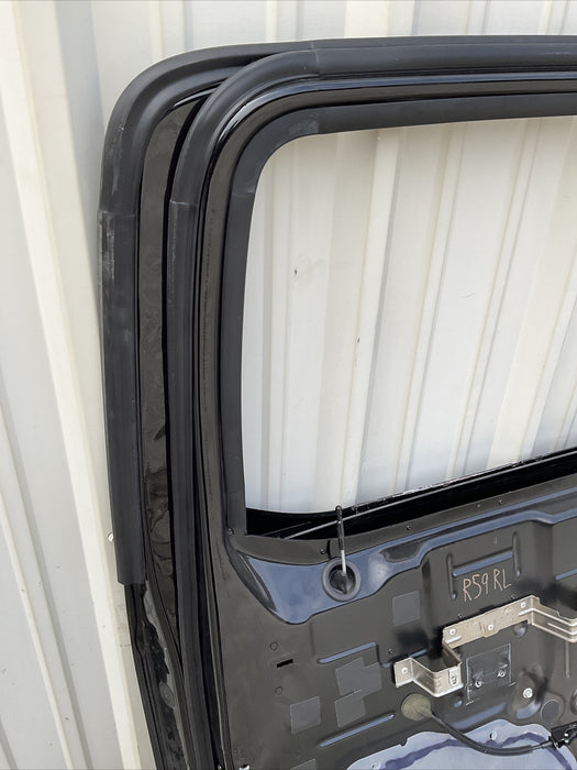 2017-2022 FORD F250 F350 F450 REAR DRIVER LEFT DOOR BLACK (G1,H5) OEM~DAMAGE~