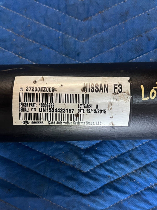2018 NISSAN TITAN XD FRONT DRIVESHAFT 37200EZ00B OEM 37200 EZ00B