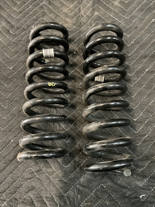 2015 BMW M4 REAR SPRING PAIR OEM LEFT RIGHT