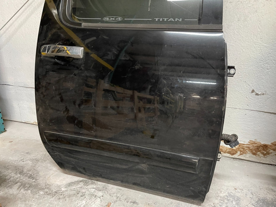 2005-2015 NISSAN TITAN CREW CAB REAR RIGHT PASSENGER DOOR SHELL OEM