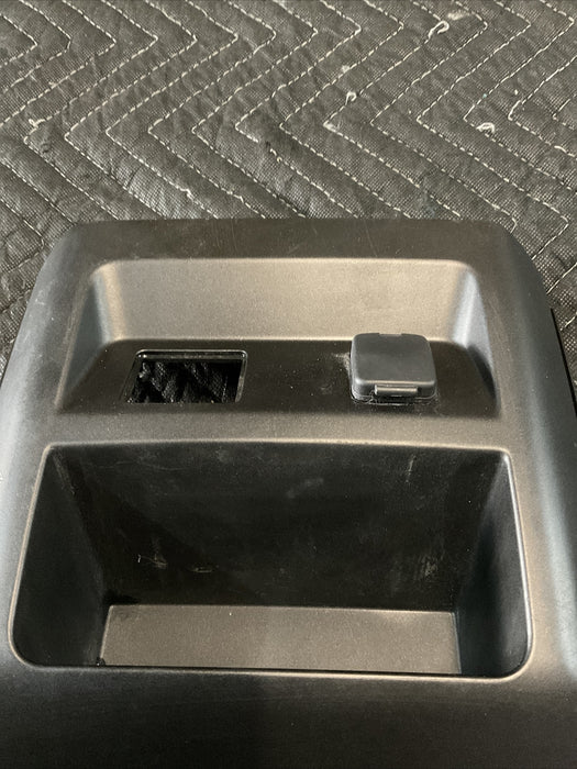 2019 FORD F150 F250 XLT DASH LOW MEDIA BIN TRAY POCKET 12V POWER PORT~SCRATCHES~