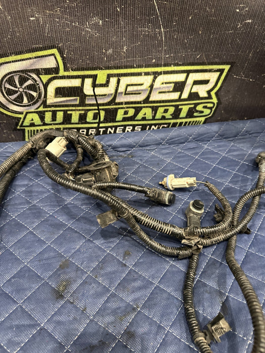 2017-2019 FORD F250 F350 F450 REAR BUMPER PARKING SENSOR HARNESS ~DAMAGE~ OEM