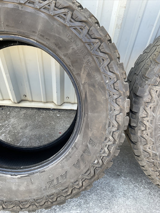 MICKEY THOMPSON BAJA ATZ P3 37X12.50R20LT PAIR TIRES (2) (MANUFACTURE DATE:4220)