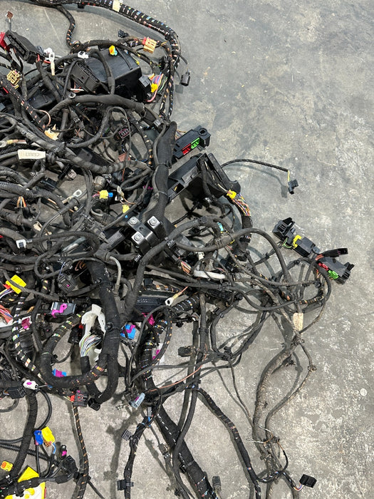2017 AUDI R8 SPYDER MAIN CHASSIS INTERIOR WIRING HARNESS OEM