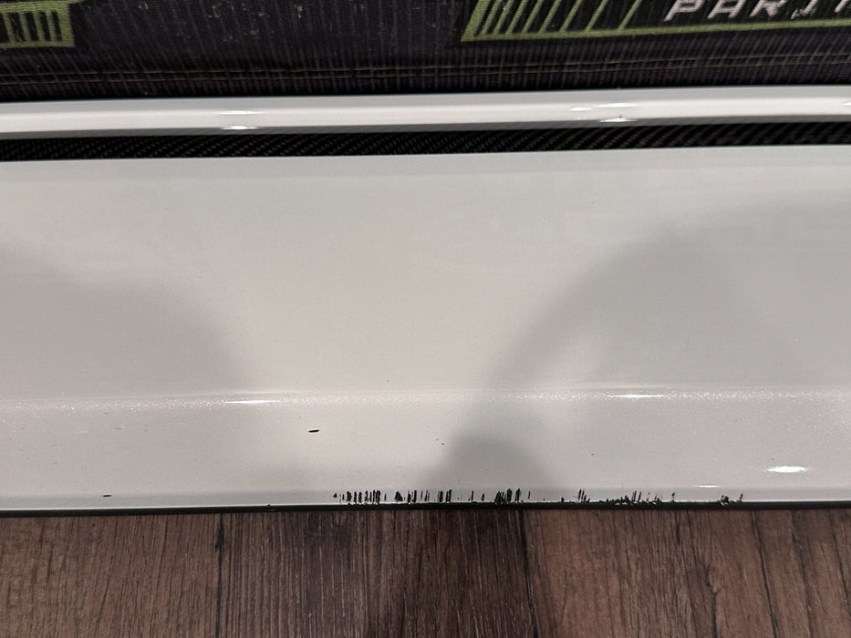 2020 AUDI RS Q8 FRONT LEFT LOWER DOOR MOLDING CARBON FIBER TRIM OEM 4M8 853 959