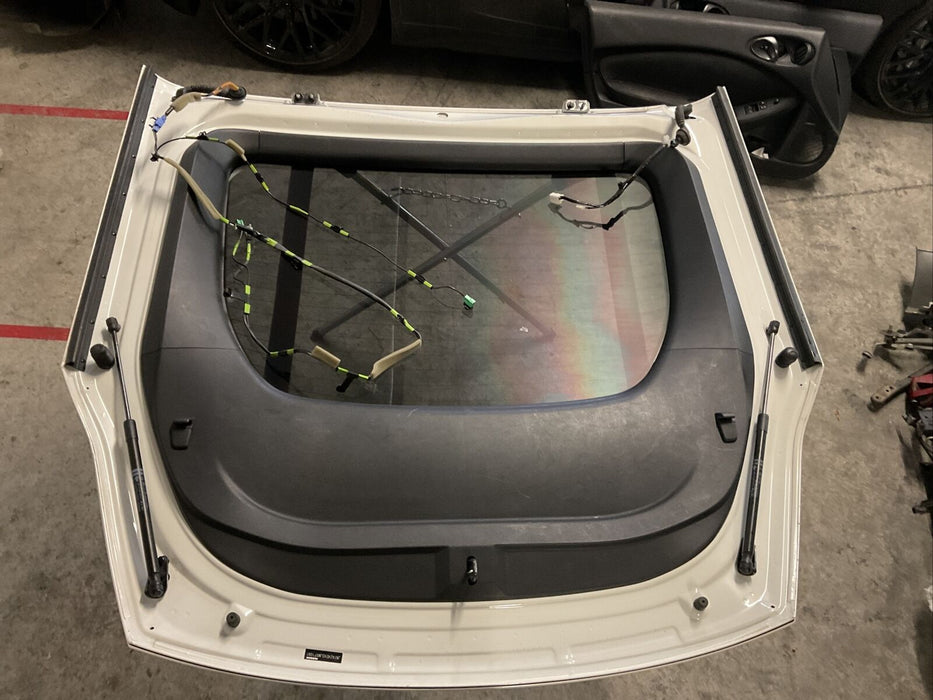 2018 NISSAN 370Z NISMO HATCH TRUNK LID W/SPOILER PEARL WHITE~READ!!!~