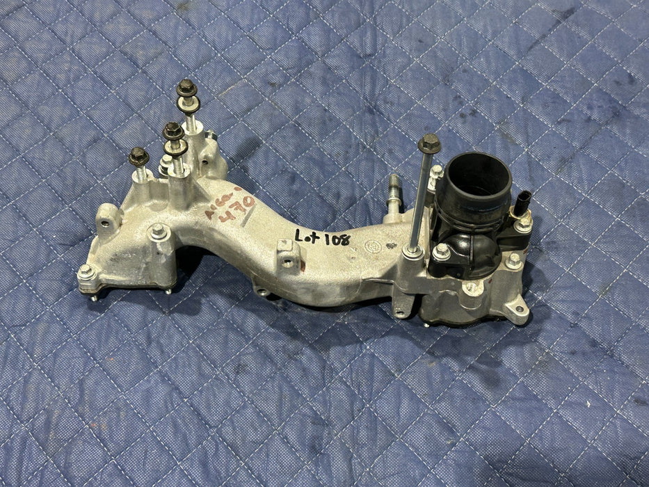 2020 FORD F250 F350 SUPERDUTY 6.7L COOLANT WATER THERMOSTAT MANIFOLD OEM 55K