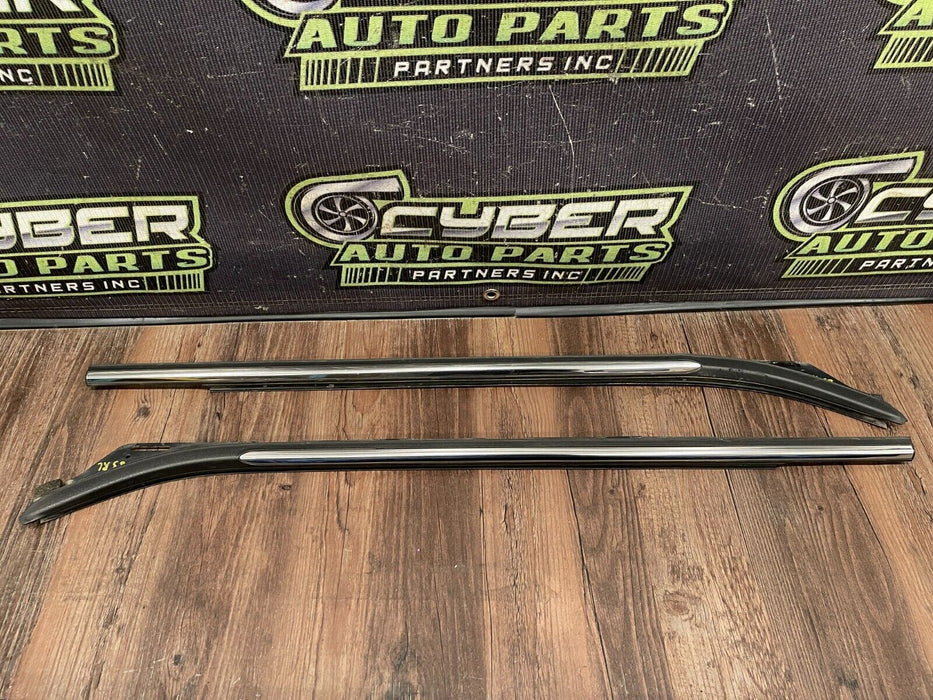 2017-2019 FORD F250 F350 REAR LEFT RIGHT CHROME DOOR STRIP SET OEM (READ DESCR)