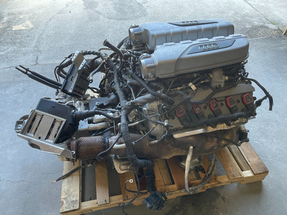 2021 AUDI R8 5.2L V10 ENGINE 7 SPEED S-TRONIC TRANSMISSION 14K MILES