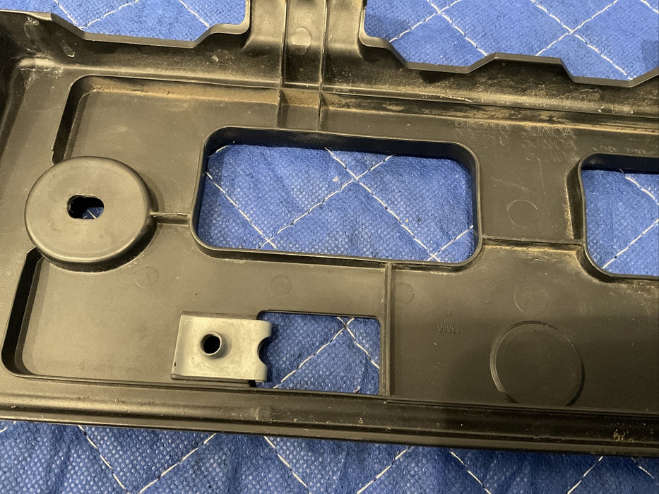 2017 INFINITI Q50 RED SPORT LICENSE PLATE BRACKET 96210 3JA0A