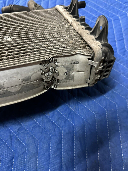 2017 AUDI R8 5.2L V10 REAR RIGHT RADIATOR 4S0 121 212 B 4S0121212B ~DAMAGE~