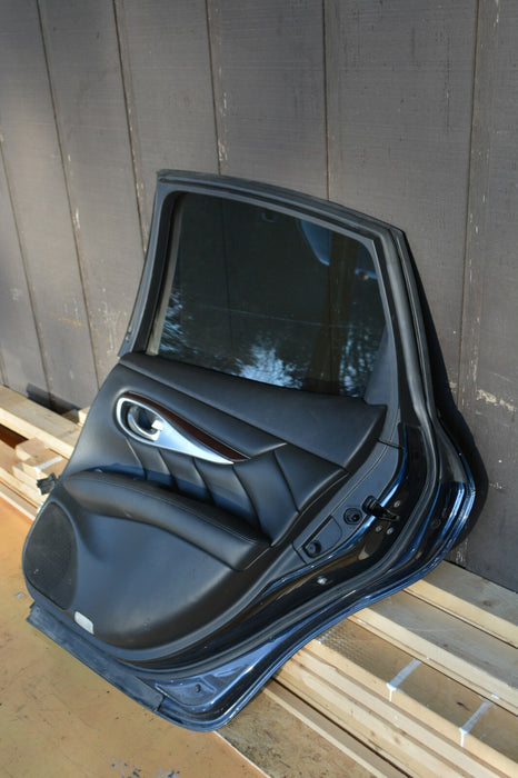 2015-2019 INFINITI Q70 REAR RIGHT DOOR SHELL ASSEMBLY COMPLETE OEM