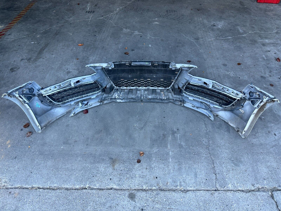 2014 2015 AUDI R8 V10 FRONT BUMPER ASSEMBLY COMPLETE OEM SUZUKA GREY