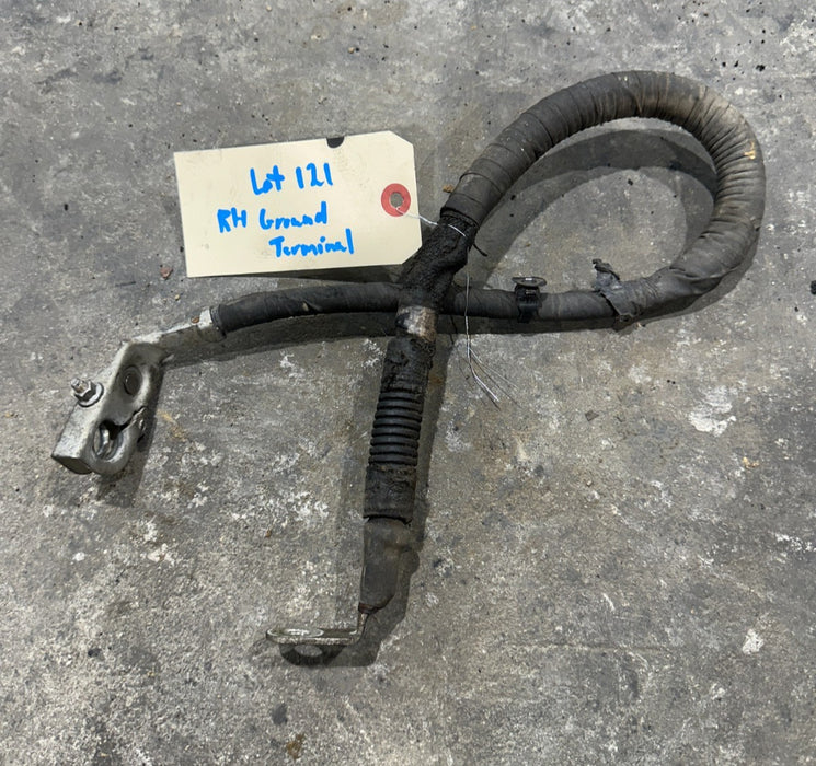 2015 DODGE RAM 2500 CUMMINS RIGHT BATTERY GROUND TERMINAL CABLE OEM