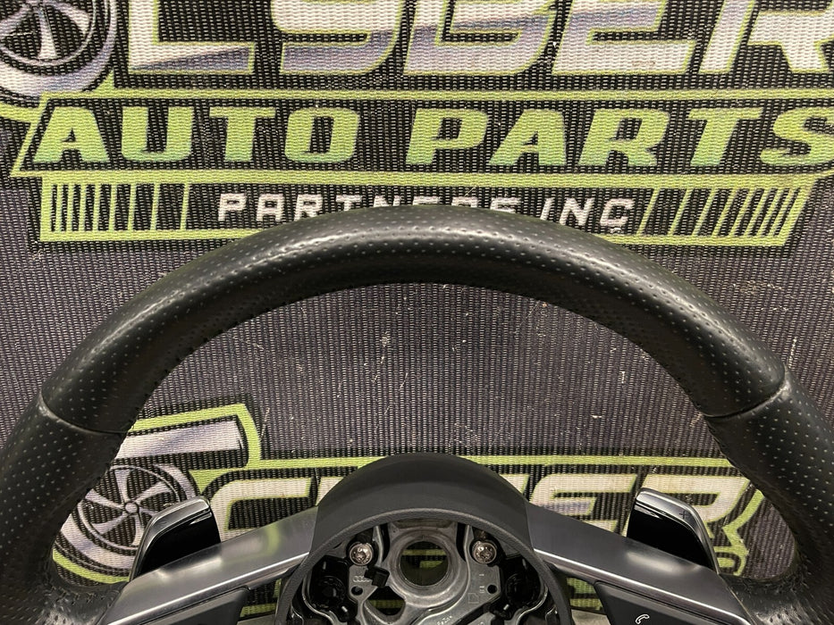 2017 2018 AUDI R8 PLUS STEERING WHEEL ASSEMBLY OEM GENUINE 20K MILES