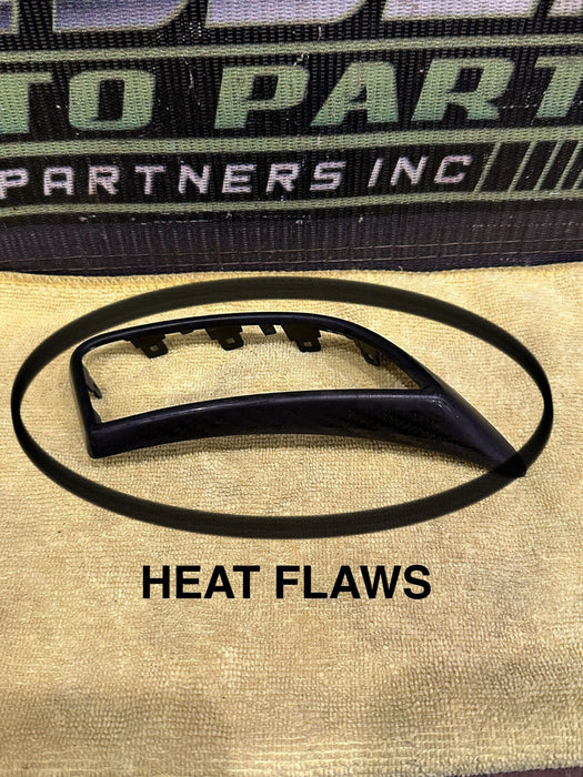 2021 AUDI R8 LEFT DOOR PANEL CARBON FIBER AIR VENT TRIM OEM *HEAT FLAW/READ*