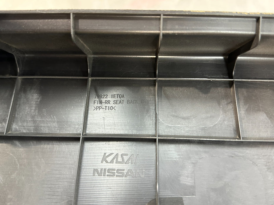 2013 NISSAN 370Z CONVERTIBLE REAR CONSOLE DECK TRIM PANEL OEM 79922 1ET0A