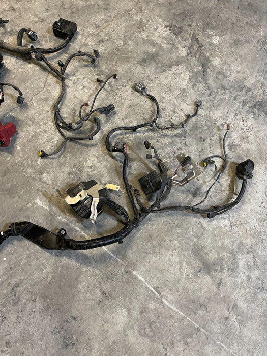 2017 INFINITI Q50 RED SPORT ENGINE BAY WIRE WIRING HARNESS OEM