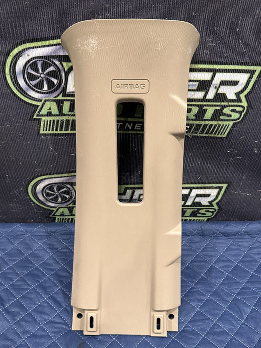 2017-2019 FORD F250 F350 F450 TAN/BEIGE LARIAT RIGHT UPPER B PILLAR OEM *SCUFFS*