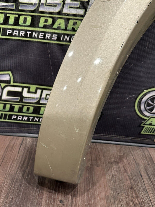 2017-2019 FORD F250 F350 F450 FRONT DRIVER LEFT FENDER FLARE WHITE GOLD (GN) OEM