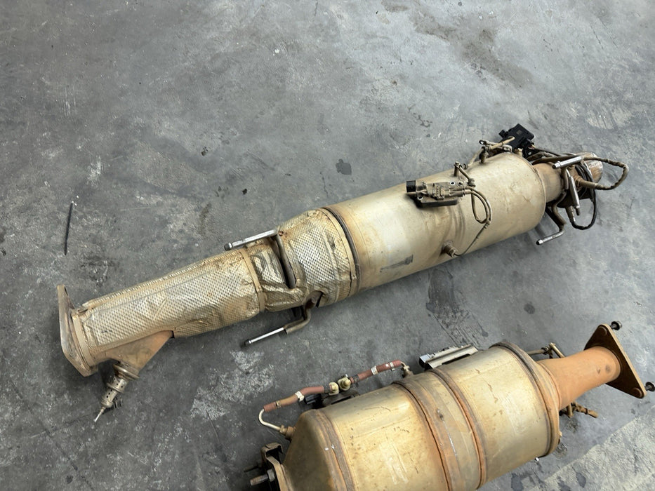 2017 NISSAN TITAN XD PRO 4X DIESEL DPF EXHAUST OEM