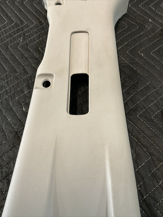 2017 NISSAN TITAN XD LH DRIVER UPPER B-PILLAR TRIM OEM