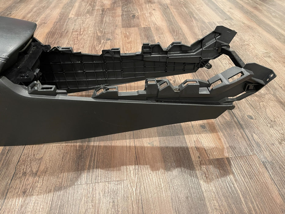 2017 INFINITI Q50 RED SPORT CENTER CONSOLE STORAGE COMPARTMENT OEM *SCRATCHES*