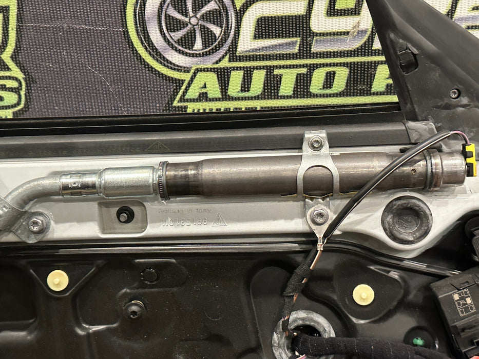 2014 PORSCHE 911 TURBO S DRIVER LEFT WHITE DOOR SHELL OEM *MINOR PAINT FLAW #5*