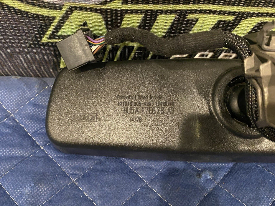 2017-2019 FORD F250 INTERIOR REAR VIEW MIRROR W/ LANE ASSIST OEM HU5A 17E678 AB