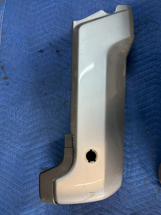 2017 2022 FORD F250 F350 REAR LEFT BUMPER CORNER (JS) ICONIC SILVER ~SCRATCHES~