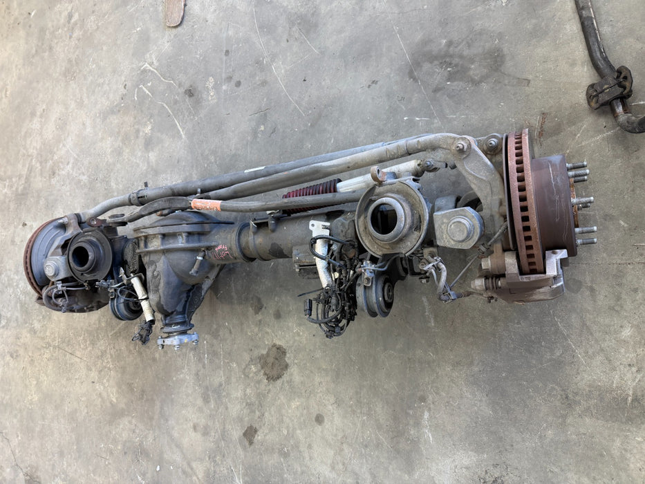 2021 RAM 2500 3500 3.73 FRONT AXLE 4X4 58K MILES 2019-2024 COMPLETE WITH ARMS