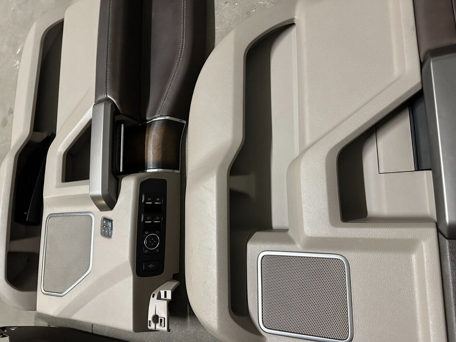 2019 FORD F250 F350 F450 LIMITED INTERIOR SEATS DOOR PANELS CONSOLE OEM