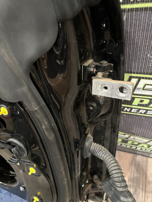 2014 AUDI R8 COUPE OEM LEFT DRIVER DOOR SHELL BLACK PANTHER CRYSTAL ~READ~