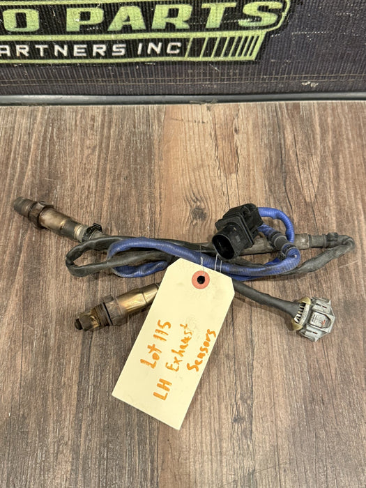 2014 PORSCHE 911 TURBO S 991 LEFT O2 OXYGEN EXHAUST SENSORS OEM