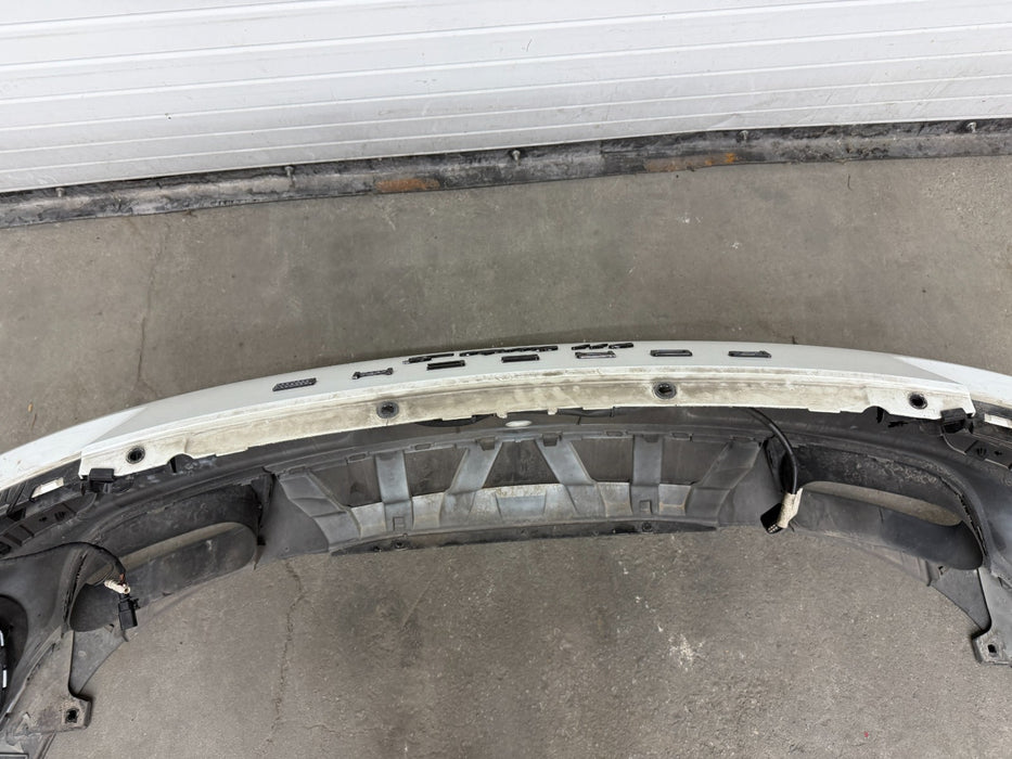 2014 PORSCHE 911 991 TURBO S REAR BUMPER W/ DIFFUSER MINT WHITE COMPLETE OEM