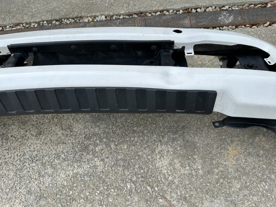 2023-2024 FORD F250 FRONT BUMPER STAR WHITE (AZ) OEM *SEE PICS 3-13/READ DESC*