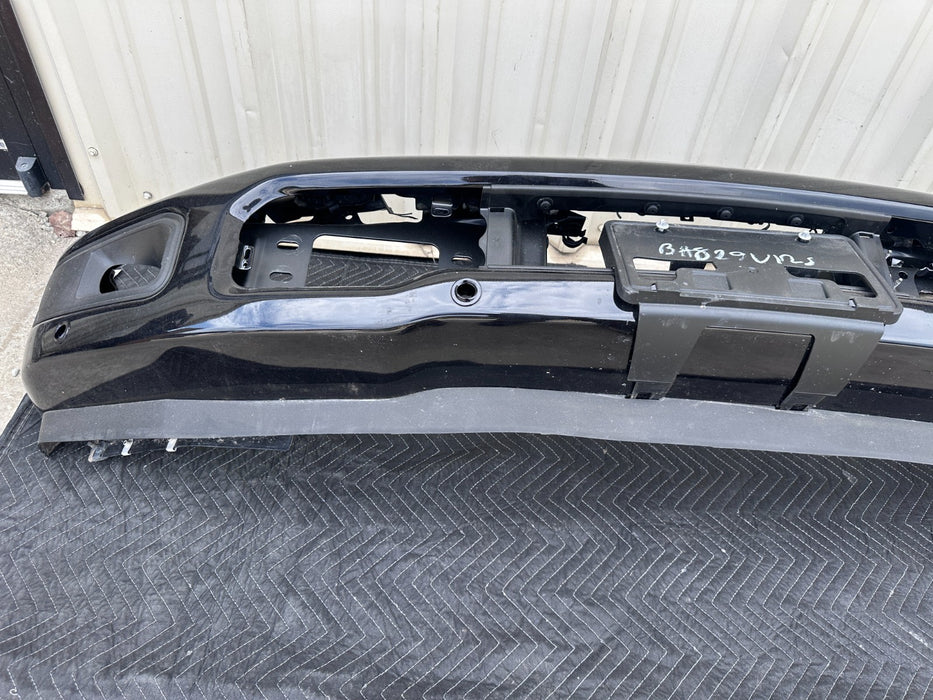 2023 2024 2025 FORD F250 F350 FRONT BUMPER ASSEMBLY AGATE BLACK OEM