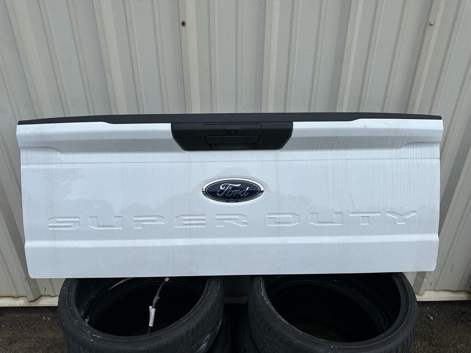 2023 2024 Ford F250 F350 F450 Tailgate Assembly Oxford White