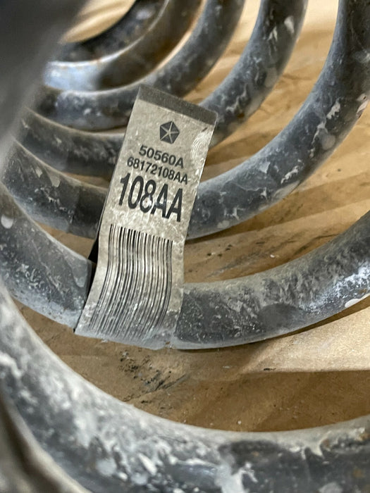 2018 DODGE RAM 3500 DRW 4X4 DIESEL 6.7L FRONT DRIVER SPRING OEM 62K MILES
